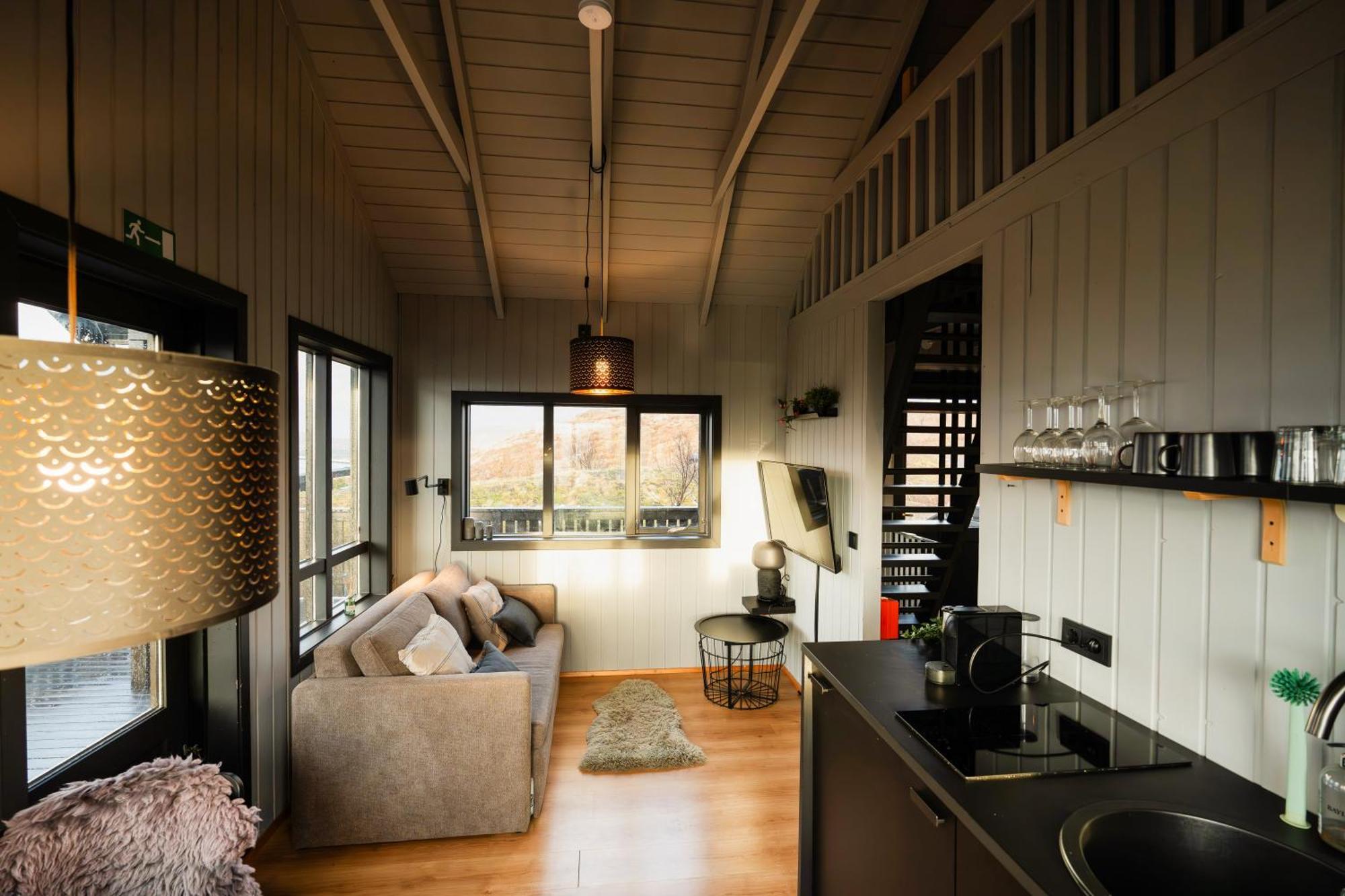 Cozy Cabin Near Golden Circle With Panoramic Views Mosfellsbaer Exterior photo